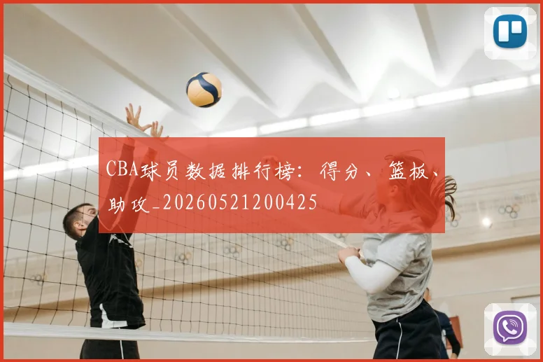 CBA球员数据排行榜:得分、篮板、助攻_20260521200425